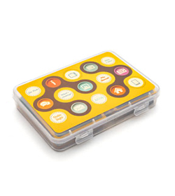 Double plastic deck case
