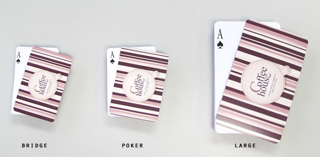 playing cards size