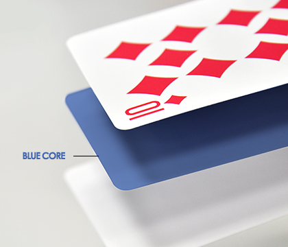 S30 professional standard card stock with blue core (smooth finish)