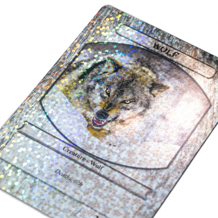 Holographic Silver Foil Dots