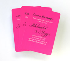 Choose card color/add text playing cards