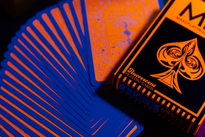 Fluorescent Playing Cards