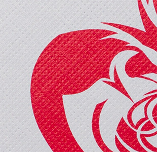 M27 Soft Linen card stock with blue care (linen finish)