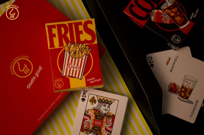 Fries & Cola Scented Playing Cards