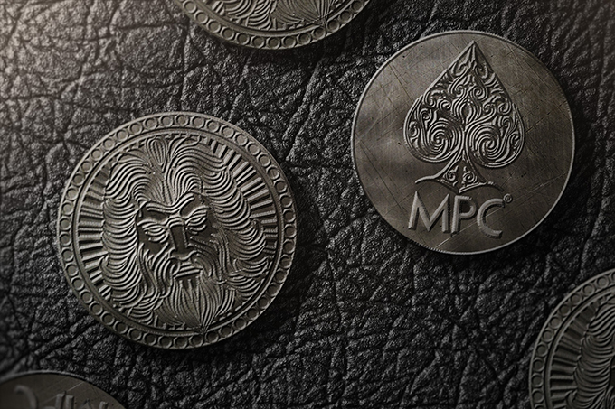 Gods collectors metal coin