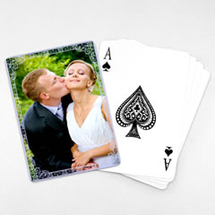 wedding playing cards